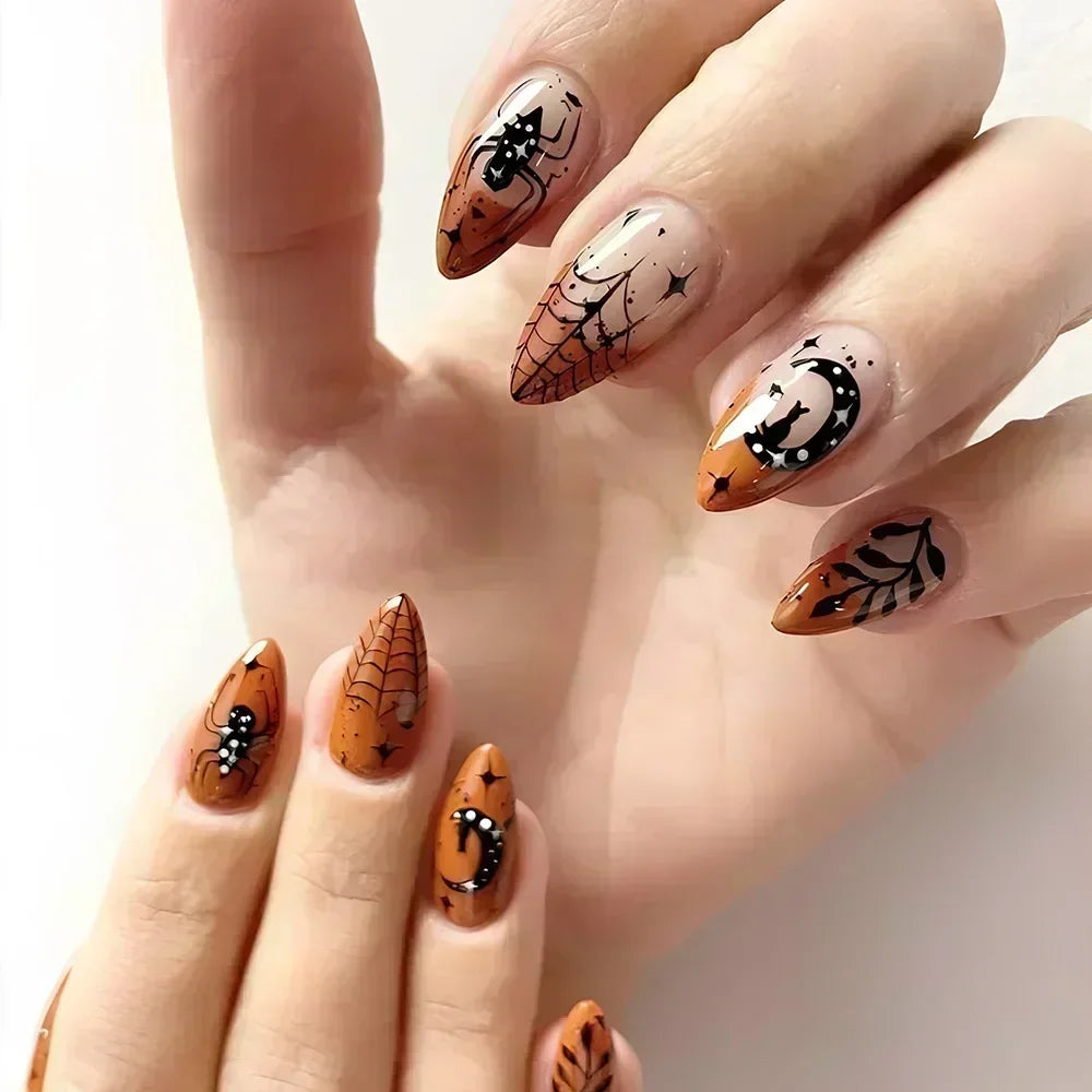 Faux Ongles Halloween 24 Pièces | Festiya™